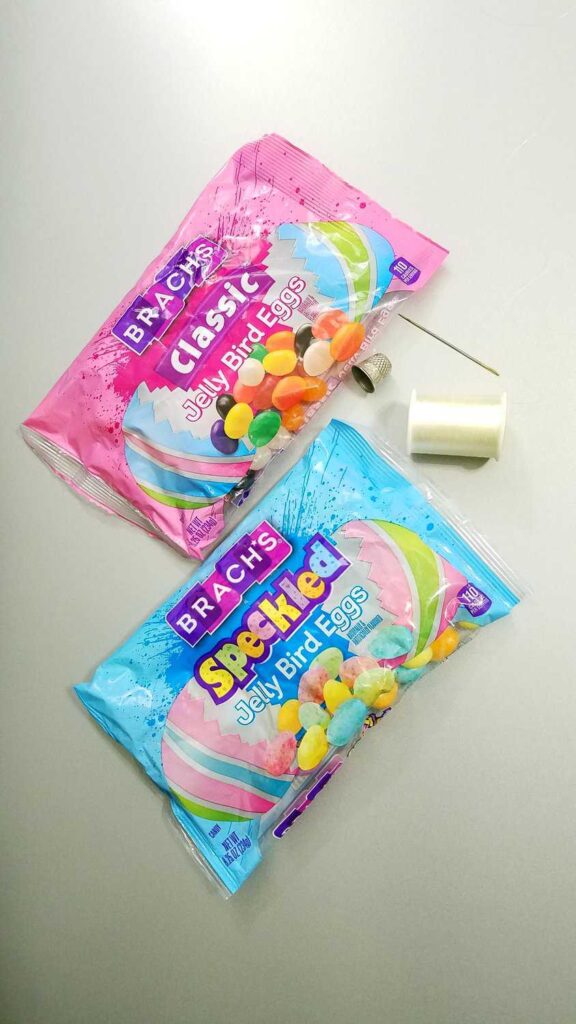 jelly beans in bags