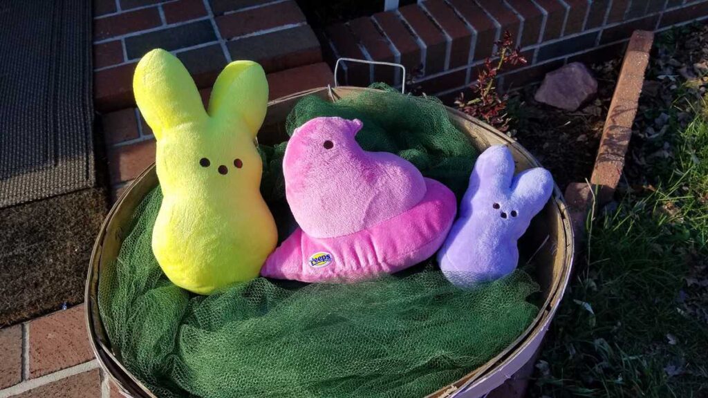 plush stuffed marshmallow Peeps