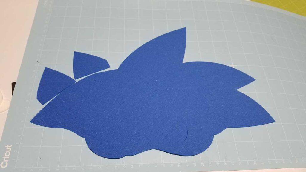 outline of blue sonic head