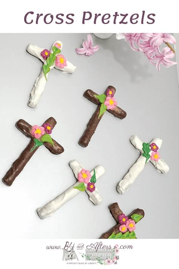 Chocolate Covered Cross Pretzels