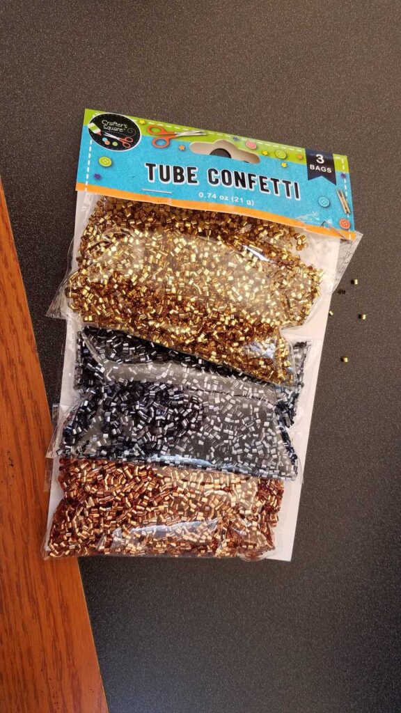 tube confetti