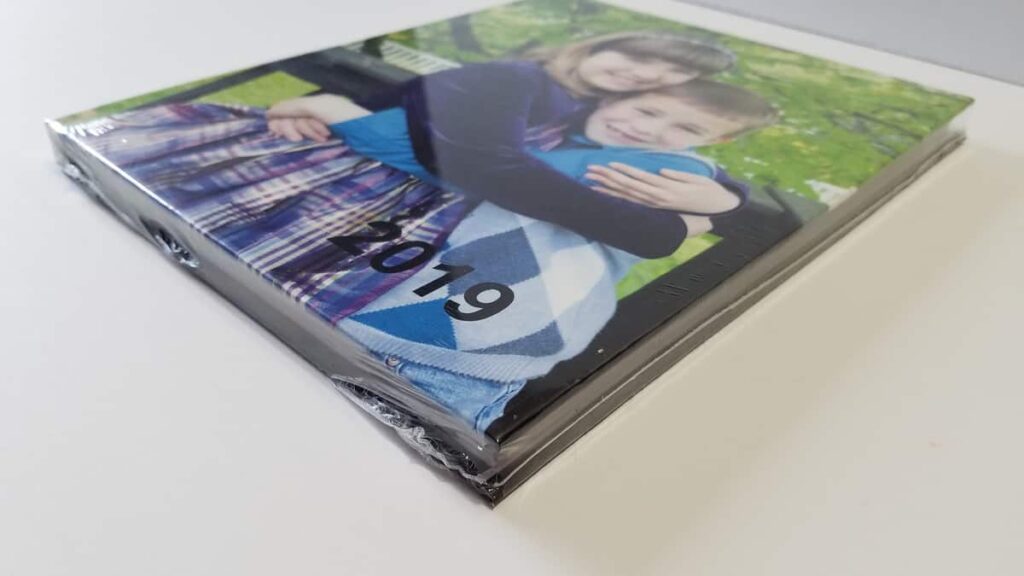 plastic sealed photo book