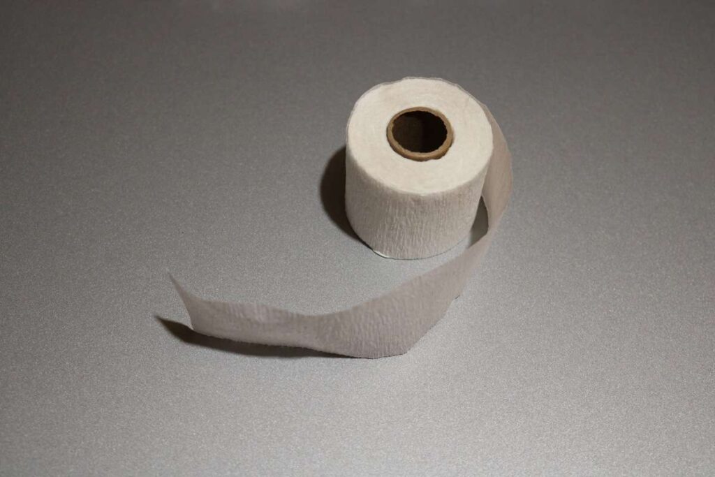 medium faux toilet paper roll
