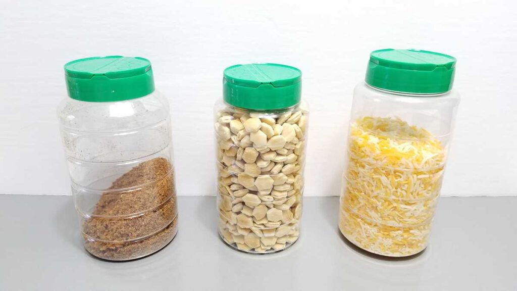 Dispensing Tips using Parmesan Cheese Containers –