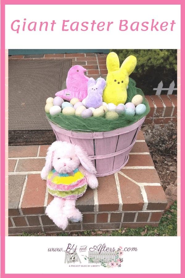 Giant Outdoor Easter Basket