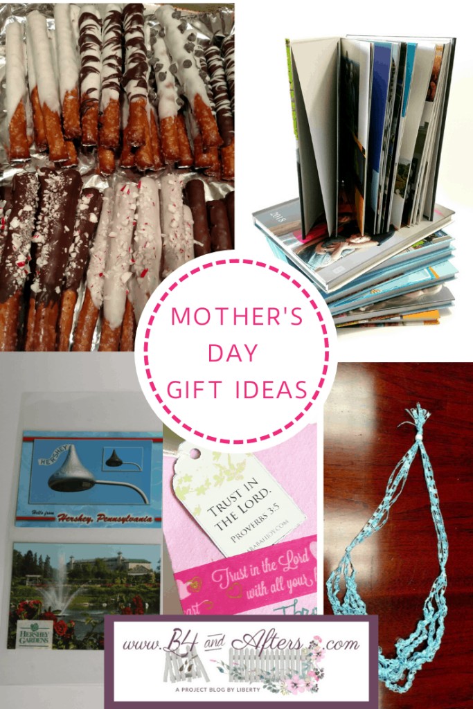 Mother's Day gift ideas collage