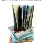 photo books stacked