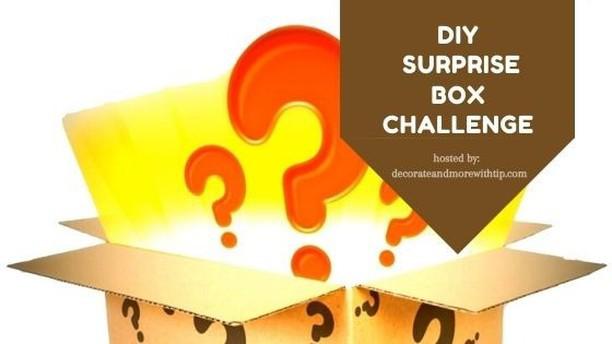 DIY surprise box challenge graphic