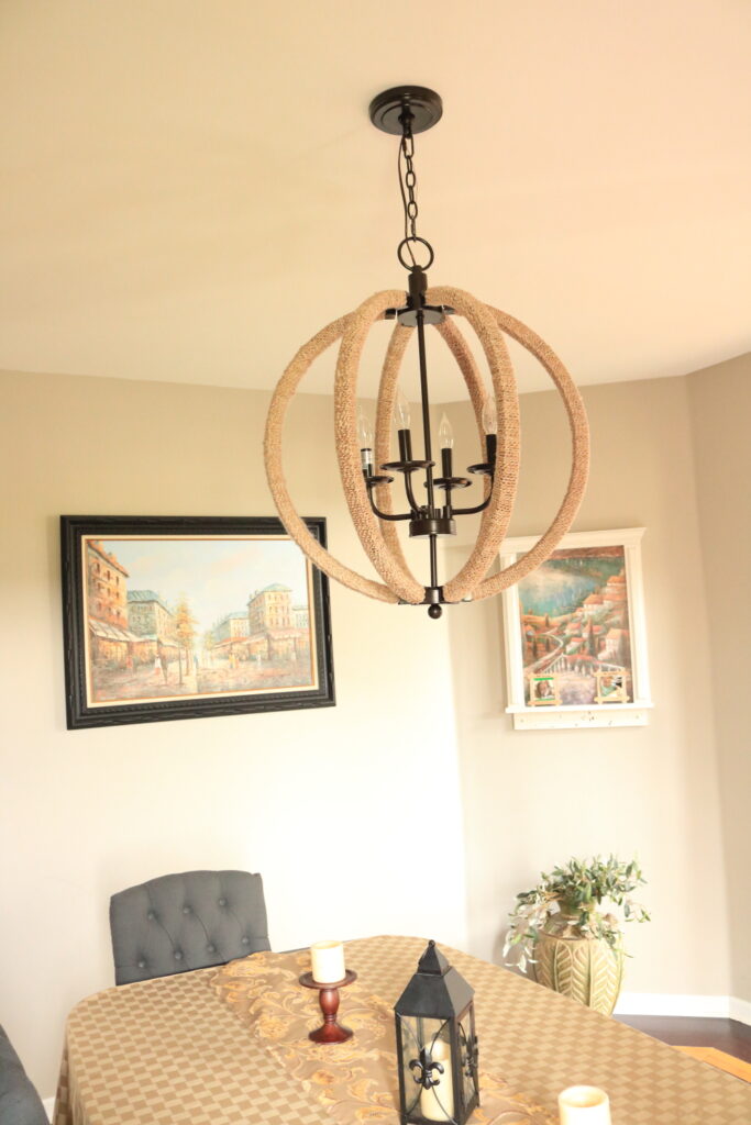 Ethan Allen imitation chandelier