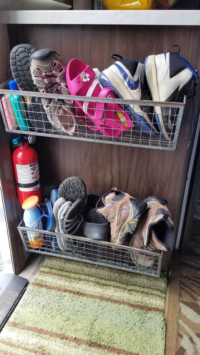 camper shoe storage idea589964069279328679..jpg B4 and Afters