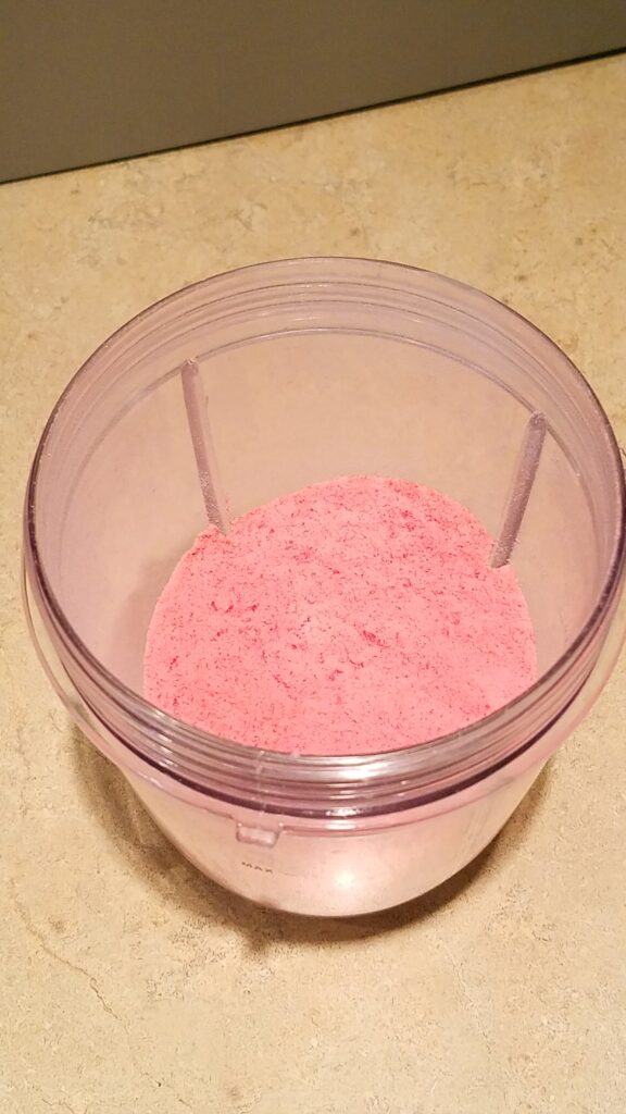 pink powder