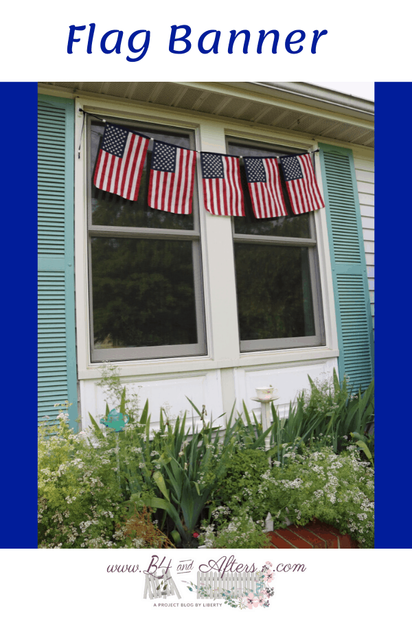 pinterest graphic of flag banner