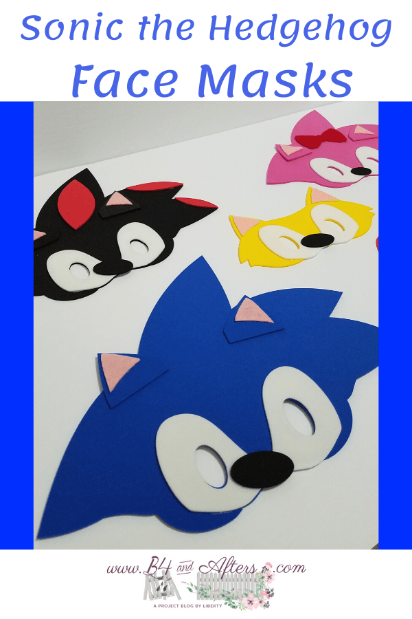 Sonic and friends Face Masks