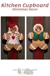 Kitchen Cupboard Christmas Decor