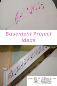musical basement stair railing