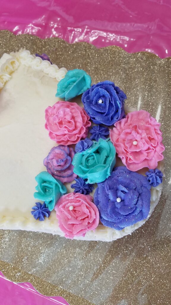 frosting flowers