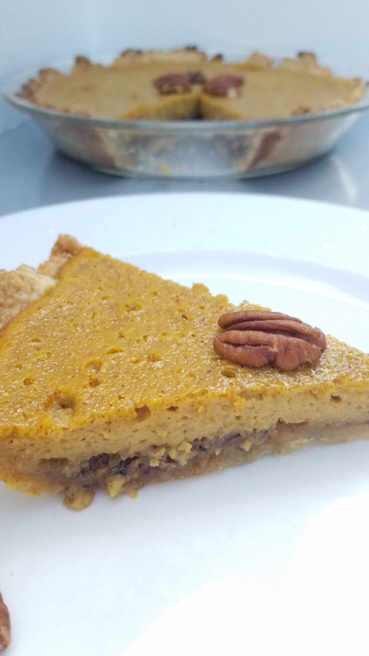Pumpkin Praline Pie