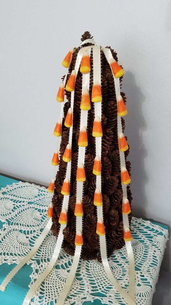 candy corn tree