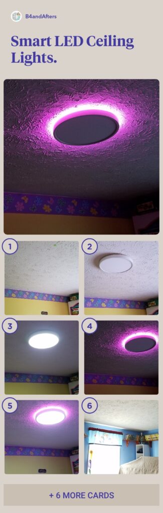 smart LED ceiling lights