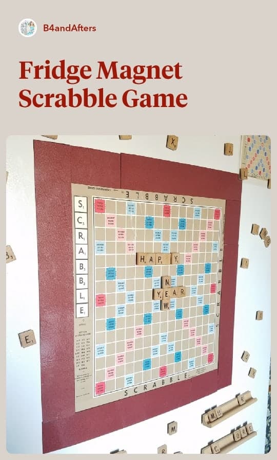 Scrabble, Fridge Magnet Version