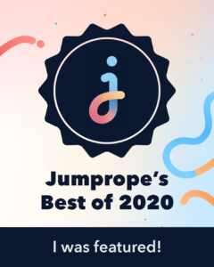I was featured Jumprope