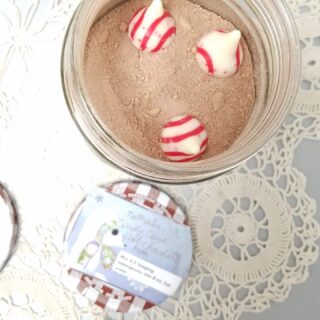 candy cane chocolate powdered coffee creamer