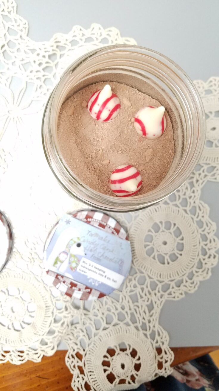 candy cane chocolate powdered coffee creamer