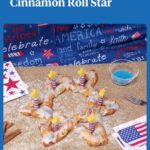 6 pointed star cinnamon roll star