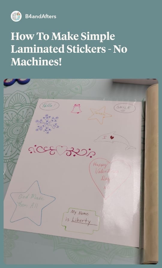 How to Easily Make Stickers Using a Cricut Machine –