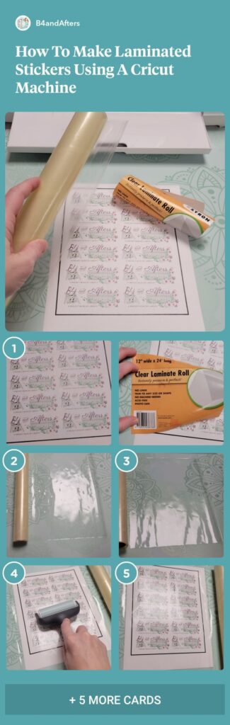 HOW TO LAMINATE STICKERS (WITHOUT A LAMINATOR)  2 Ways To Laminate  WATERPROOF Stickers With CRICUT 