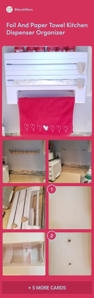 kitchen organizer for the wall step by step pictures