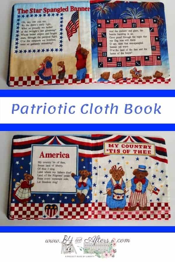 See this Cute Patriotic Cloth Book