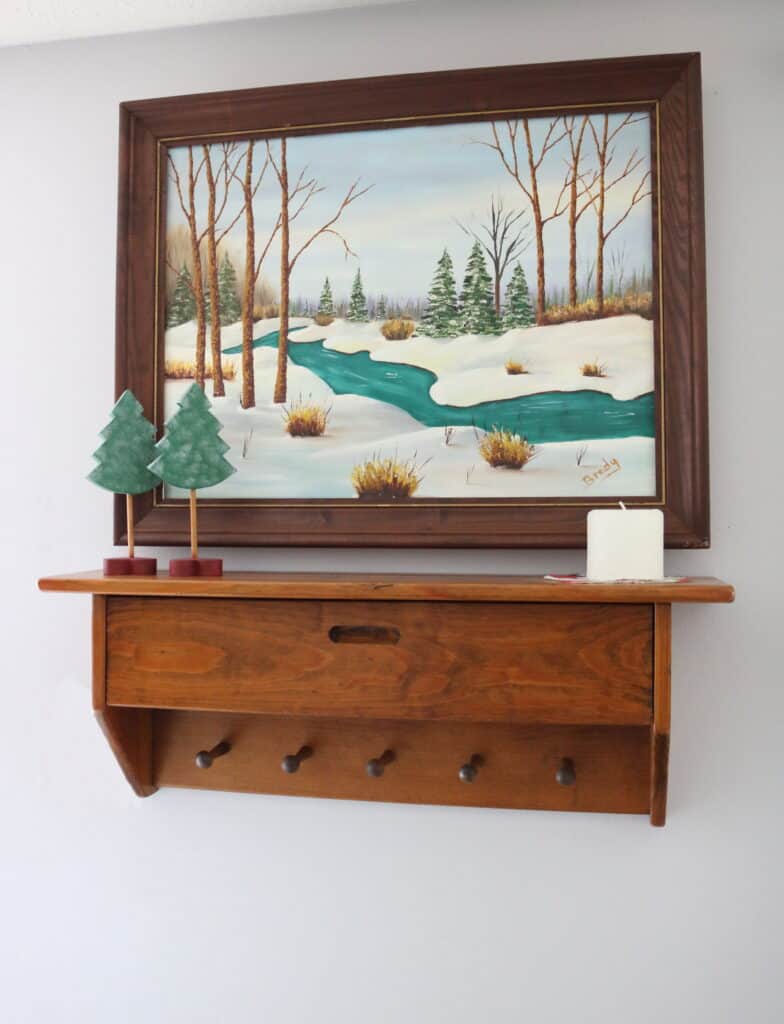 framed Winter scene