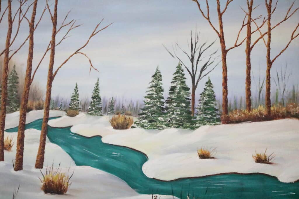 winter scene