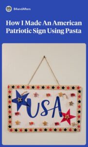 USA patriotic sign