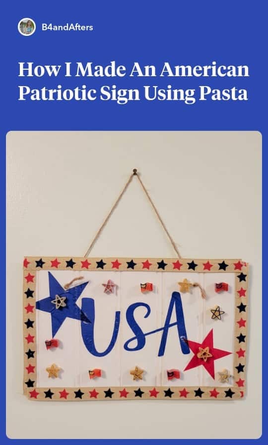 Wait Till You See This Idea for an Easy DIY Patriotic Sign