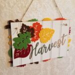 Harvest fall sign