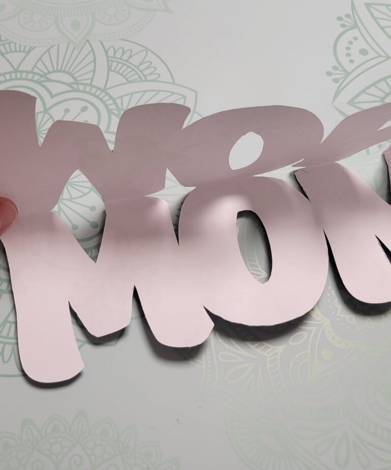 How to Make Name Cards with a Cricut Maker – B4 and Afters