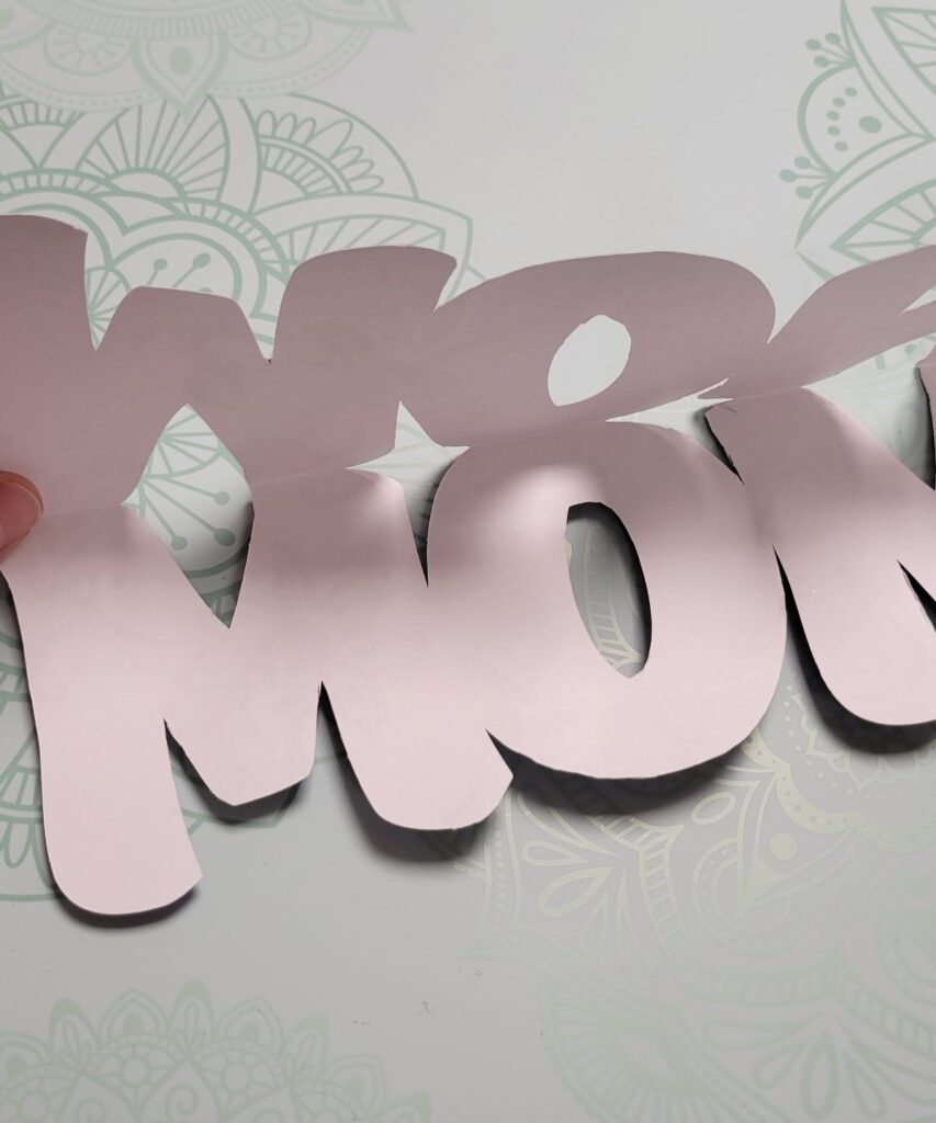 open Mom card