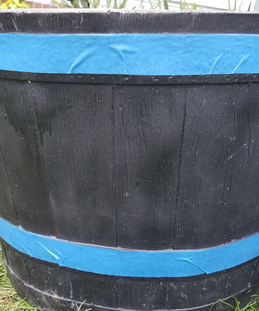 blue painters tape