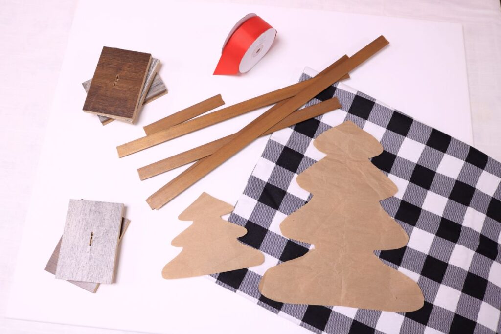 materials for making a fabric tree
