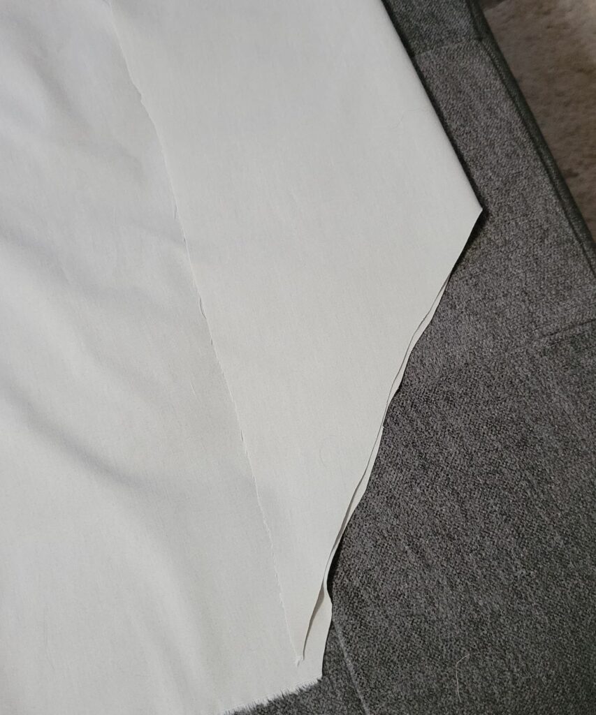 fabric folded