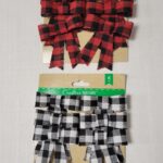 buffalo check mini bows