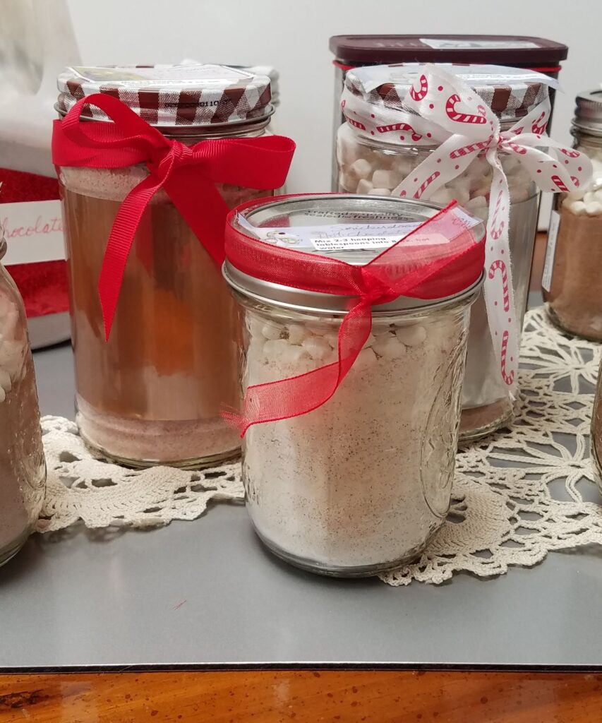 glass jars for gift giving