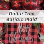 dollar tree buffalo plaid graphic