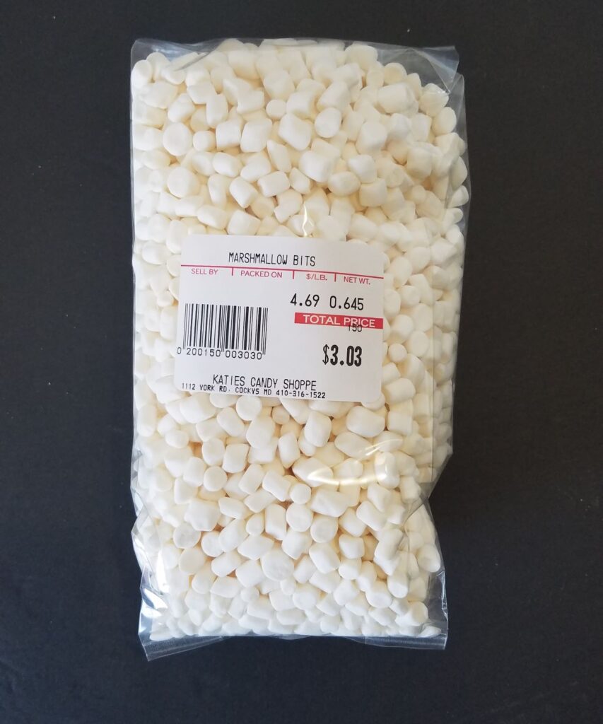mini marshmallows in package