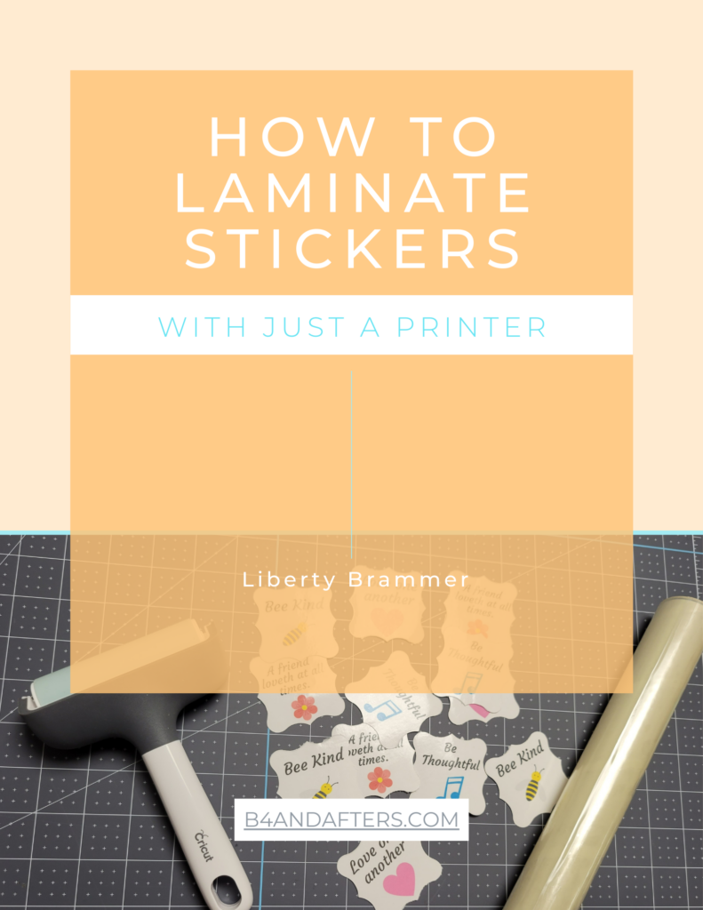 How to Make Laminated Stickers with just a Printer