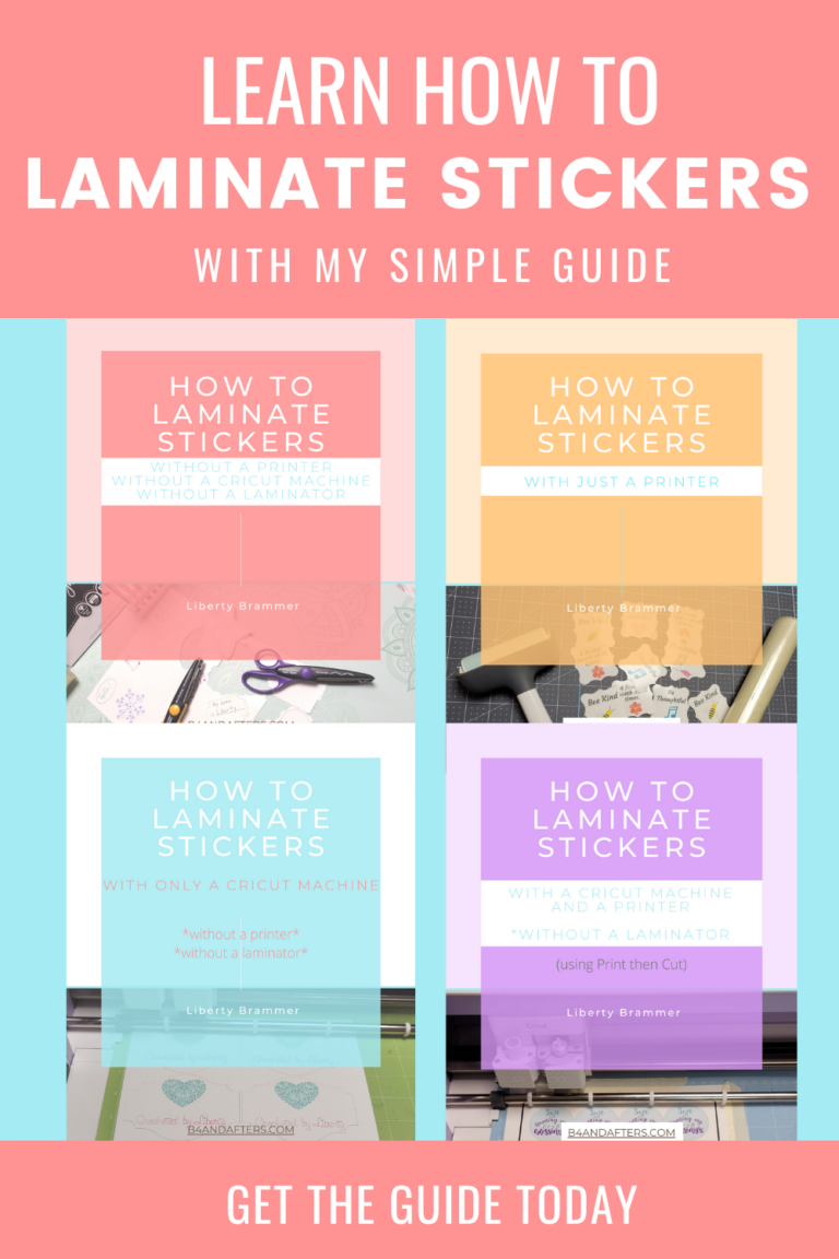 Introducing My Complete Simple Guide to Laminating Stickers