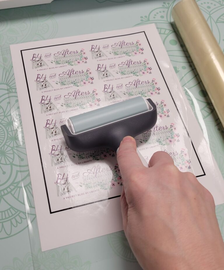How to Make Laminated Stickers With a Cricut B4 and Afters