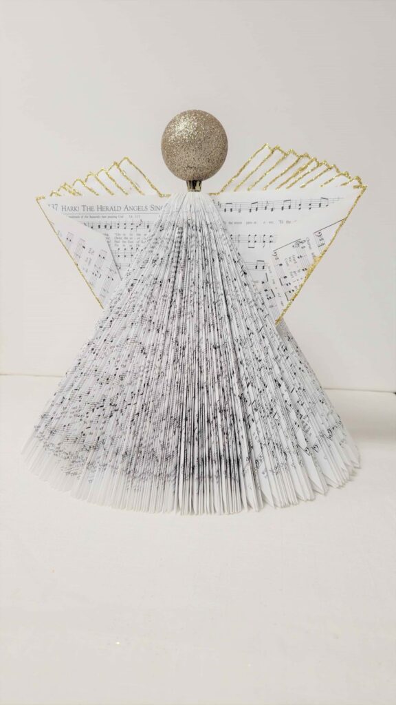 hymnbook angel all finished